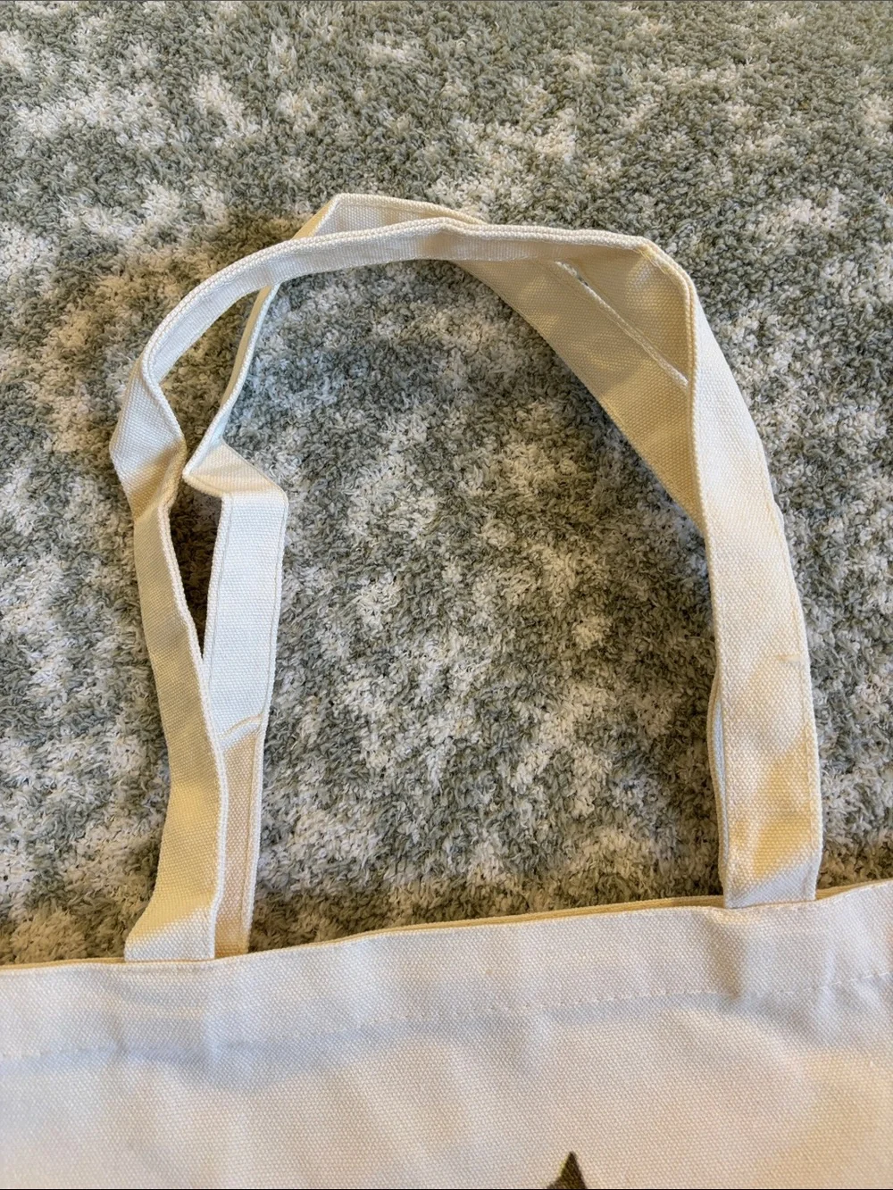 Desert Cactus Echeveria Succulent Cotton Canvas Tote Bag NWT 15.50x14”
